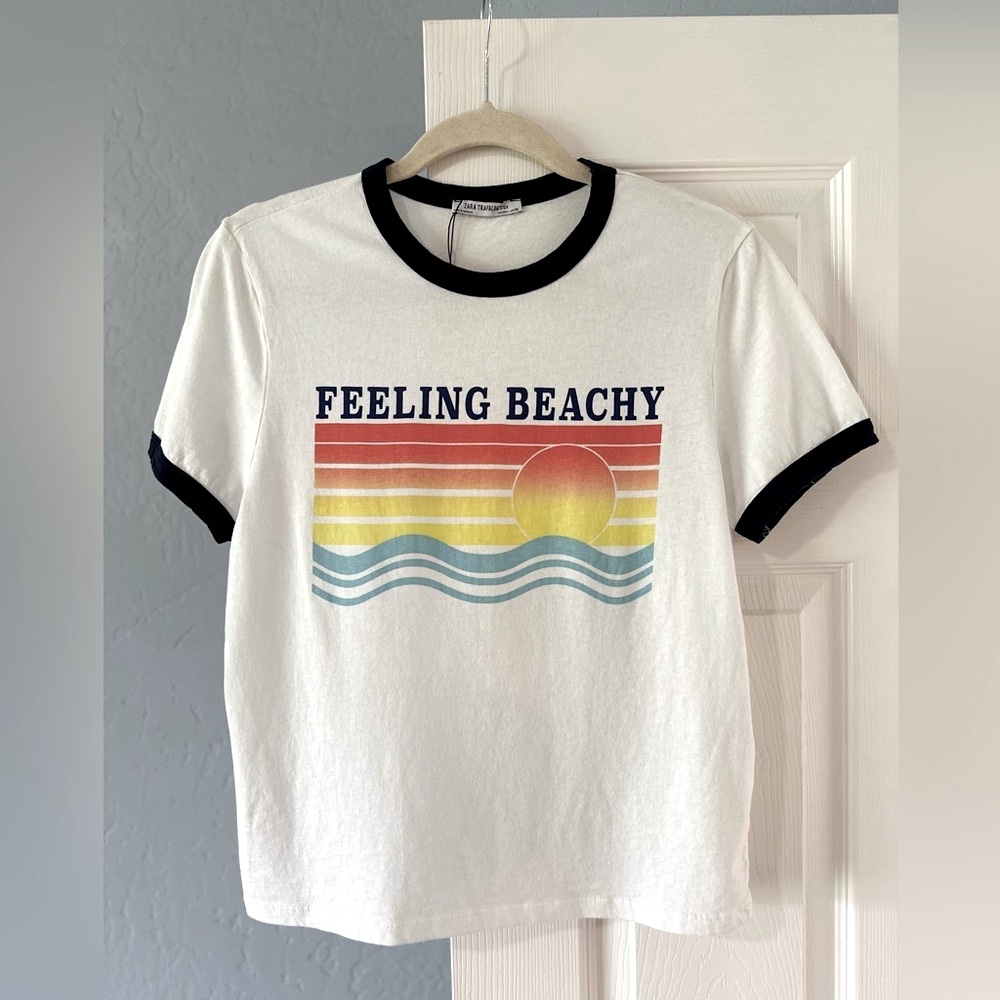 Zara Feeling Beachy T-Shirt